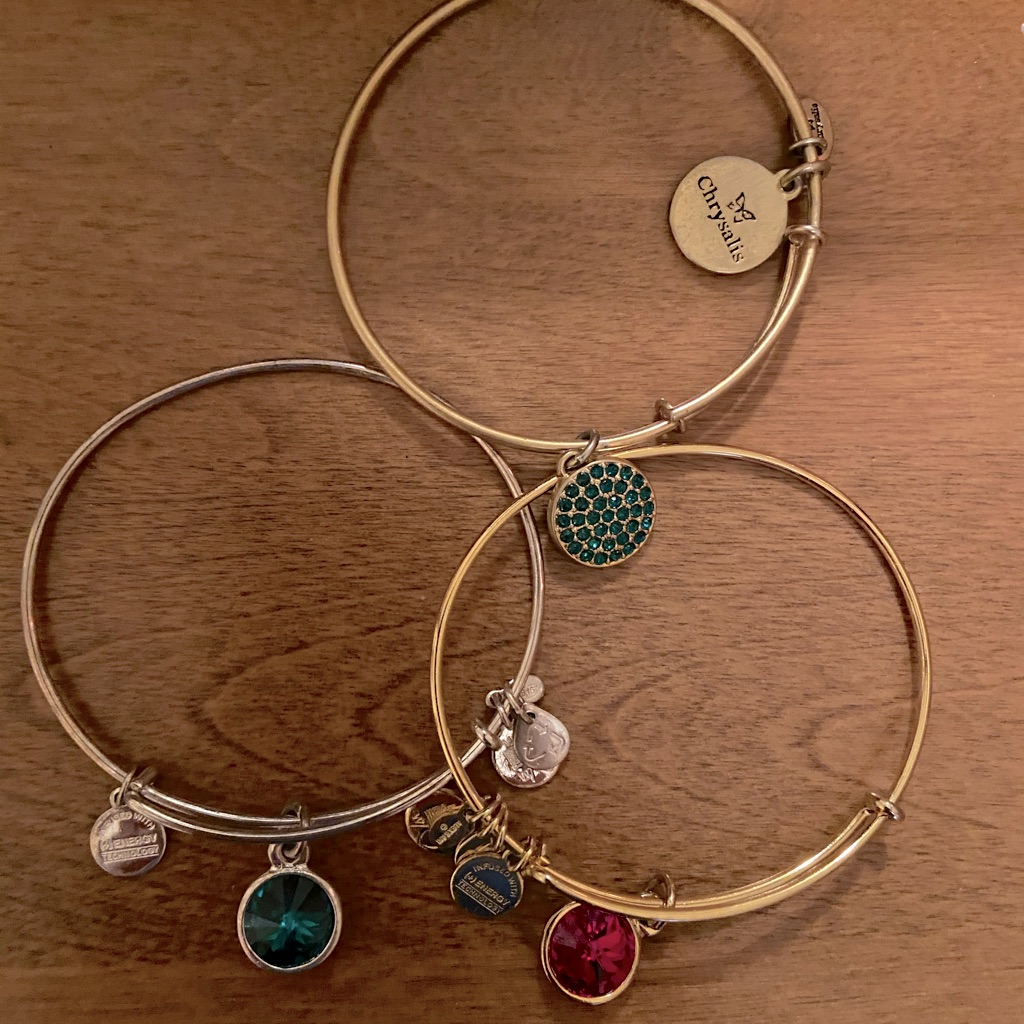 Colored Charm Bracelets
